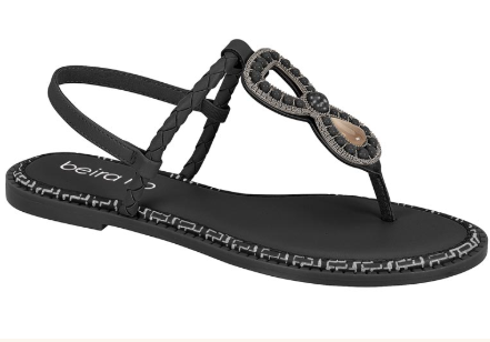 SANDALIAS BEIRA RIO 8472.415 T PTA CHICOTE NAPA TURIM/NAPA TURIM