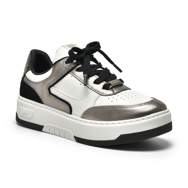 TENIS VIA MARTE METALIZADO/NAPA/NOBUCK/METAL SMASH 126-010