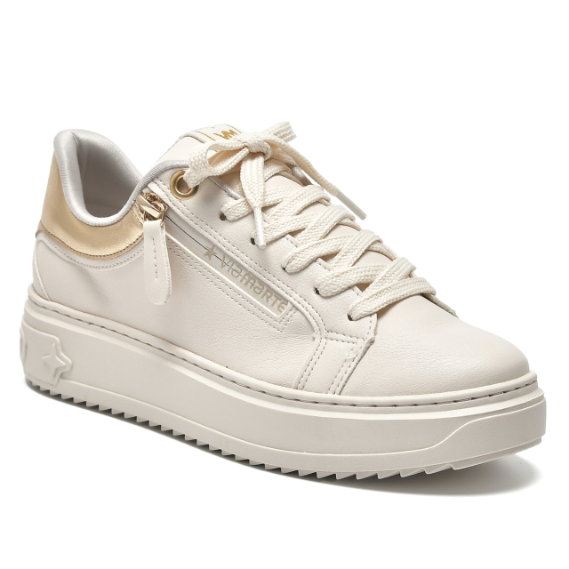 TENIS VIA MARTE NAPA/METALIZADO 206-001