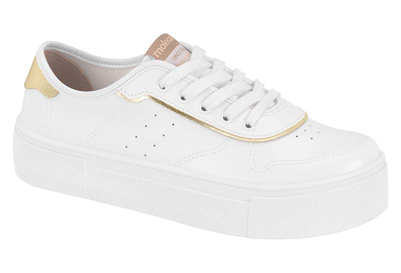 TENIS MOLECA 5658.539 NAPA SARDENHA NEO/METALIZAD PREMIUM