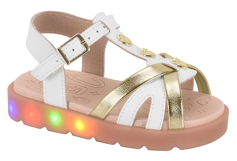 SANDALIAS MOLEKINHA 2741.202 NAPA TURIM/METALIZADO PREMIUM