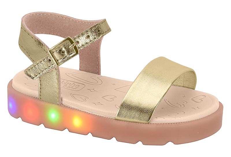 SANDALIAS MOLEKINHA 2741.200 METALIZADO PREMIUM