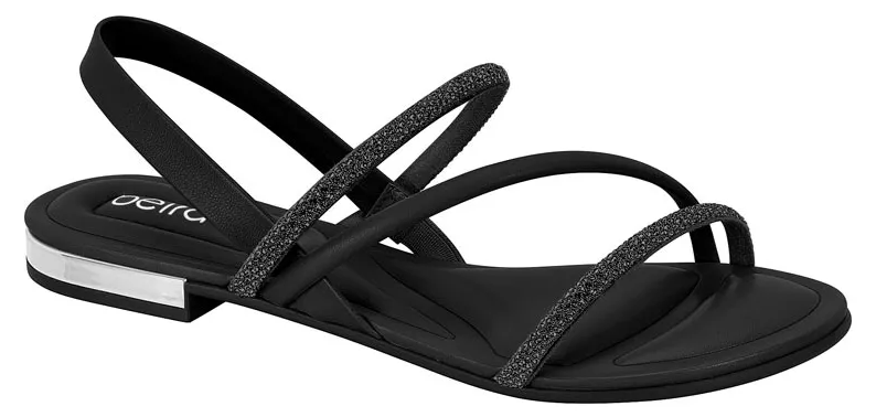 SANDALIAS BEIRA RIO 8263.969 TP STRASS/TP PELE STRECH/NAPA TURIM DIAMA