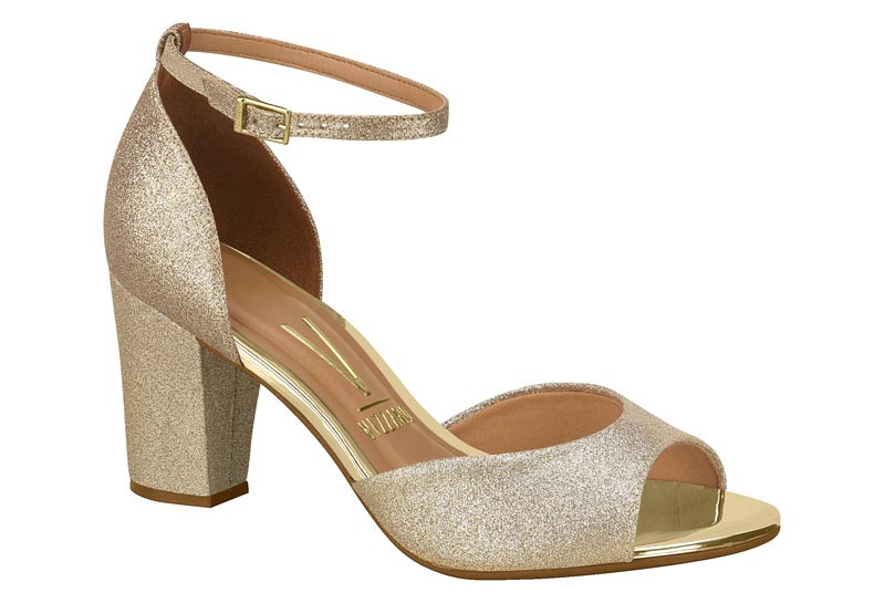 SANDALIAS VIZZANO 6262.406 TELA SHINE PARIS/METAL GLAMOUR
