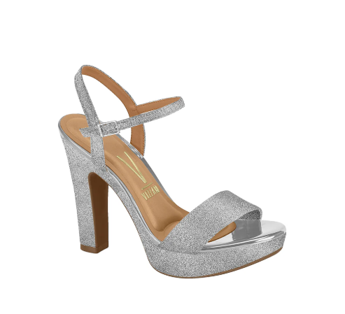 SANDALIAS VIZZANO 6292.200 TELA SHINE PARIS/METAL GLAMOUR