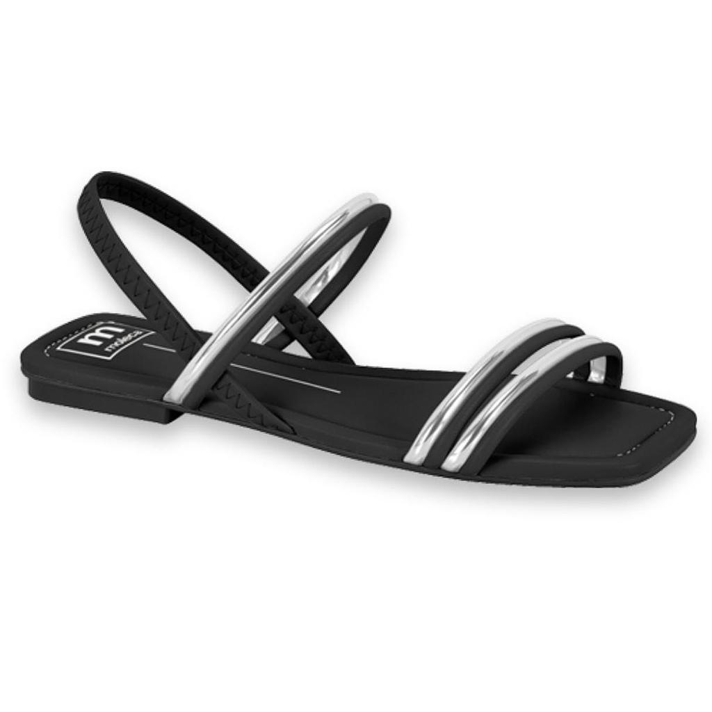 SANDALIAS MOLECA 5462.111 TIRA METAL GLAMOUR/NP TURIM/ELAST