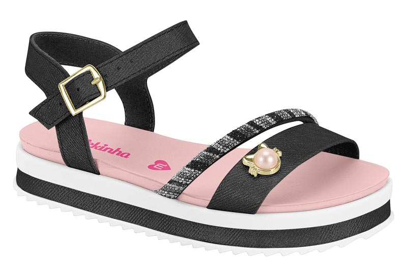 SANDALIAS MOLEKINHA 2305.1570 NAPA TURIM /TIRA PRONTA STRASS 