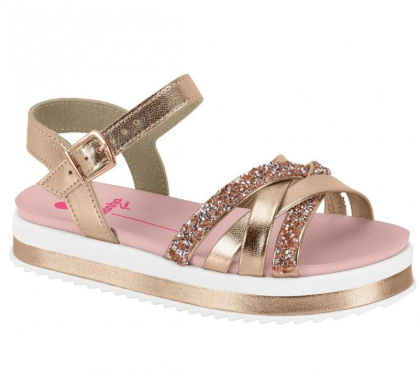 SANDALIAS MOLEKINHA 2305.1569 METALIZADO PREMIUM