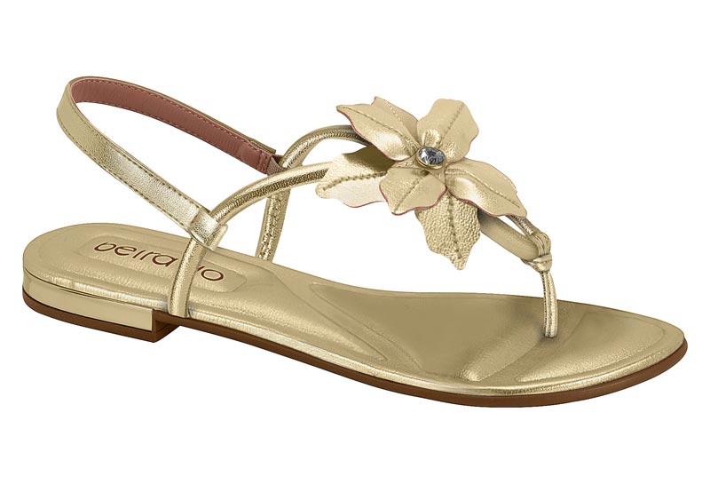 SANDALIAS BEIRA RIO 8263.984 TIRA PRONTA BRILLO ITALIA 