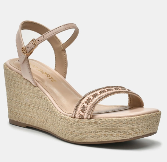 SANDALIAS VIAMARTE 188-014 NAPA CASUAL /CORDA BURITI