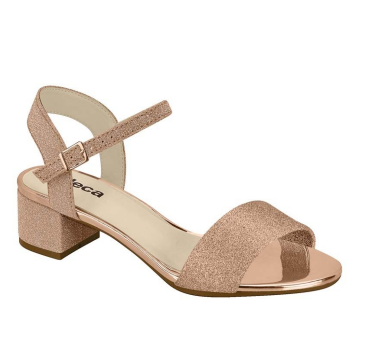 SANDALIAS MOLECA 5259.805 TELA SHINE PARIS/METAL GLAMOUR