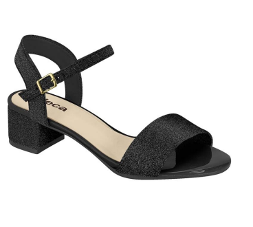SANDALIAS MOLECA 5259.805 TELA SHINE PARIS/VERNIZ PREMIUM