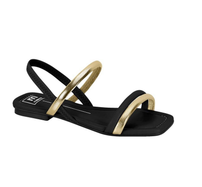 SANDALIAS MOLECA 5462.111 TP BRILHO ITALIA/TP NP TURIM/ELAST