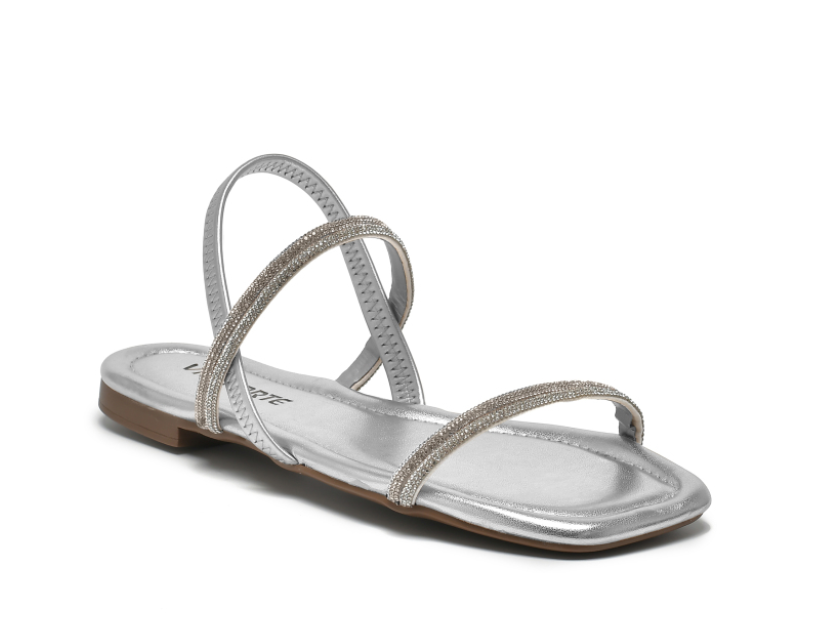 SANDALIAS VIA MARTE METALIZADO 333-009 