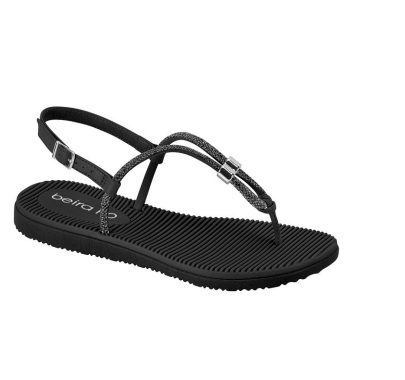 SANDALIAS BEIRA RIO 8395.237 TIRA PRONTA STRASS/NAPA TURIM DIAMANTE 