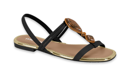 SANDALIAS MOLECA 5435.560 ELASTICO PELE STRECH/NAPA TURIM