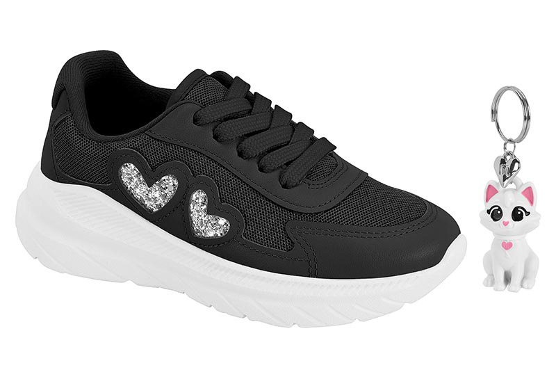 TENIS MOLEKINHA NAPA TURIM/NYLON FLAT/MAXXI GLITER 2584.111