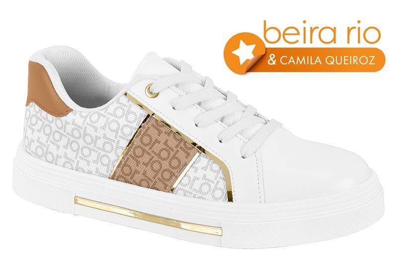 TENIS BEIRA RIO NAPA TURIM/NAPA MONOGRAMA GLAM 4338.204