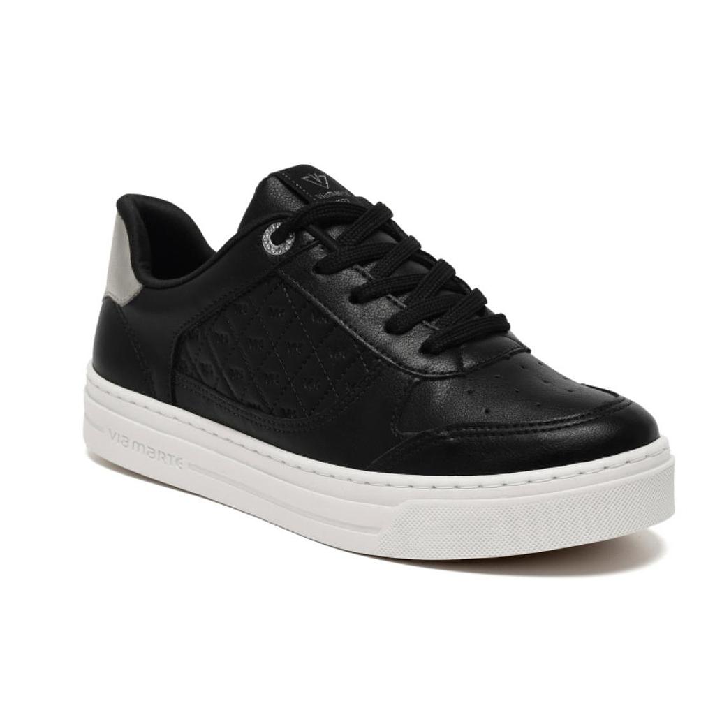TENIS VIA MARTE NAPA/METALIZADO 281-008