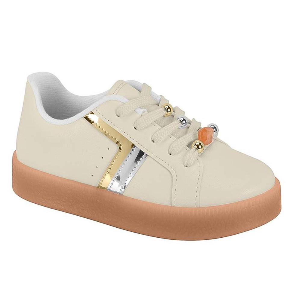 TENIS MOLEKINHA NAPA TURIM/METAL GLAMOUR 2582.112