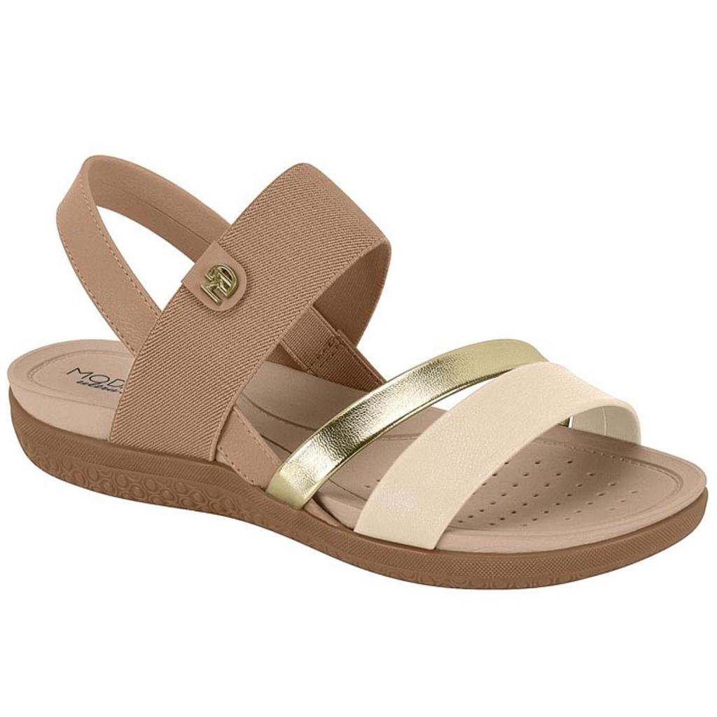 SANDALIAS MODARE ELAST/NP FLOAT NATURE/BRILHO ITALIA 7125.233
