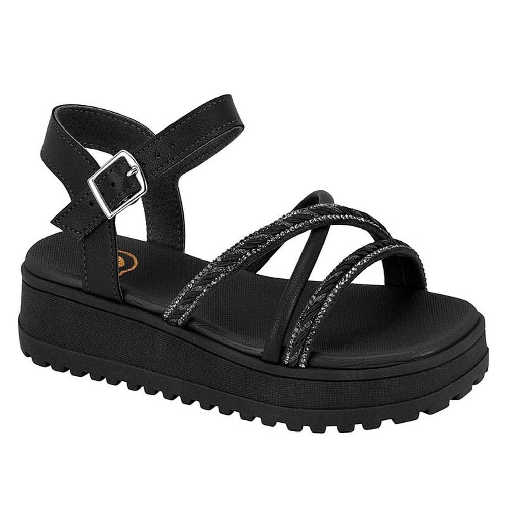 SANDALIAS MOLEKINHA NAPA TURIM/TR PR STRASS/TR 2375.101