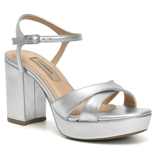 SANDALIAS VIA MARTE METALIZADO/METALIZADO 141-031