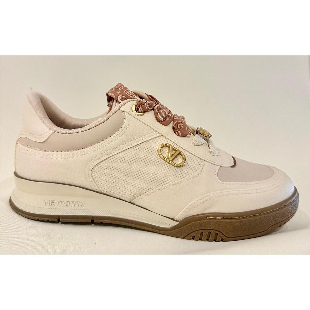 TENIS VIA MARTE NAPA/NOBUCK/NAPA CIRCULAR/NAPA/NOBUCK 394-004