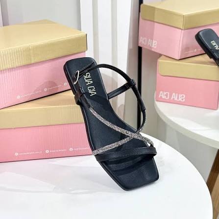 SANDALIAS SUA CIA NP SOFT/TIRA STRASS 8230.16690