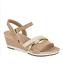 SANDALIAS MODARE 7123.147 NP FLOAT NATURE/TIRA PR MEIA CANA