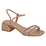 SANDALIAS BEIRA RIO 8423.228 T PTA PELE  STRECH/ PTA STRASS
