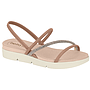 SANDALIAS BEIRA RIO 8387.530 T PTA PELE STRECH/T PTA STRASS
