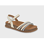 SANDALIAS BEIRA RIO 8523.118 TP NAPA TURIM/TP PELE STR/TP STRASS