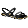 SANDALIAS BEIRA RIO 8367.641 NP TUR/ TP NP TUR/ TP CAM/ LOC MGS